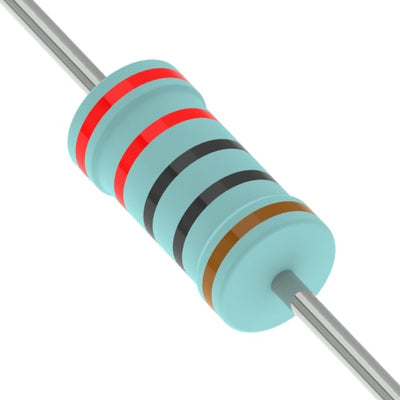 MF0207FTE52-220R by YAGEO - RESISTOR 220 OHM 1% 0.6W AXIAL