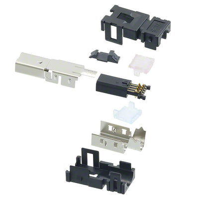2201855-3 by TE Connectivity AMP Connectors - CONNECTOR MULTI-PURP PLUG 8P IDC STR