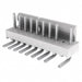 0022058105 by Molex - CONNECTOR HEADER R/A 10POS 2.54MM
