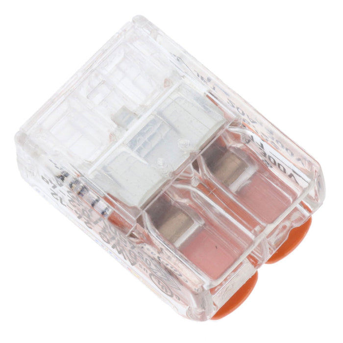 221-412/VE00-2500 by WAGO Corporation - SPLICE LEVER 24-12AWG 2POS