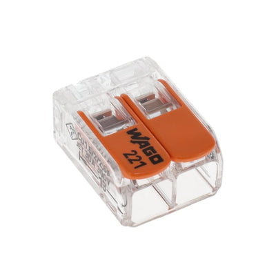 221-612/VE00-1000 by WAGO Corporation - SPLICE LEVER 10AWG 2POS