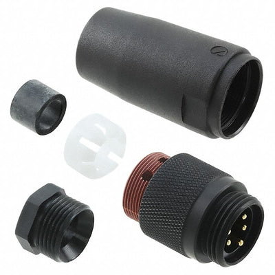 221LR13 NC032 by Alpha Wire - CONNECTOR PLUG MALE 5POS GOLD SCREW