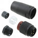 221LR13 NC032 by Alpha Wire - CONNECTOR PLUG MALE 5POS GOLD SCREW