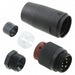 221LR16 NC032 by Alpha Wire - CONNECTOR PLUG MALE 5POS GOLD SCREW