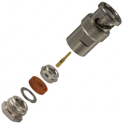 1-221265-0 by TE Connectivity Aerospace, Defense and Marine - CONNECTOR PLUG BNC SOLDER/CLAMP GOLD