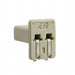 2213189-1 by TE Connectivity AMP Connectors - CONNECTOR SSL RCPT 2POS 3.3MM SOLDER