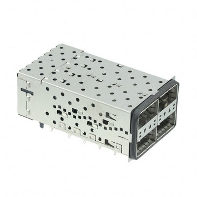 2214574-1 by TE Connectivity AMP Connectors - CONNECTOR QSFP+ RCPT CAGE 1X4 152P RA