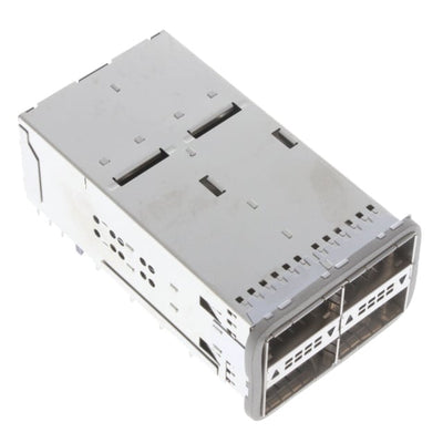 2214593-2 by TE Connectivity AMP Connectors - CONNECTOR ZQSFP+ RCP CAGE 2X2 152P RA