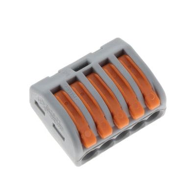 222-415/K194-4045 by WAGO Corporation - SPLICE LEVER 28-12 AWG 5POS 40PC
