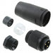 222PR13 NC032 by Alpha Wire - CONNECTOR PLUG MALE 3POS GOLD SCREW