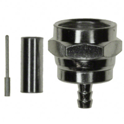 222184 by Amphenol RF - CONNECTOR F PLUG STR 50 OHM SOLDER