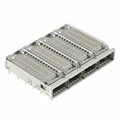 2227249-1 by TE Connectivity AMP Connectors - CONNECTOR ZQSFP+ CAGE 1X4 W/HSINK R/A
