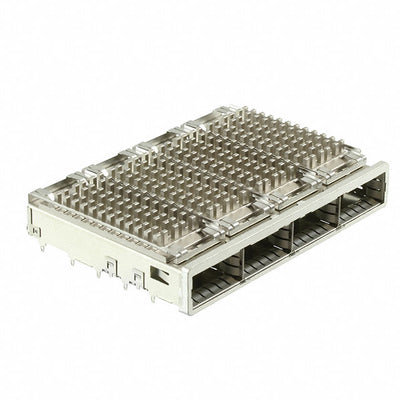 2227249-2 by TE Connectivity AMP Connectors - CONNECTOR ZQSFP+ CAGE 1X4 W/HSINK R/A