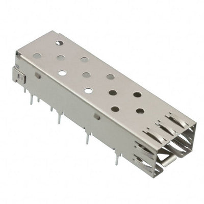 2227303-1 by TE Connectivity AMP Connectors - CONNECTOR SFP CAGE SOLDER R/A