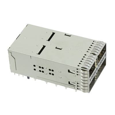 2227667-1 by TE Connectivity AMP Connectors - CONNECTOR ZQSFP+ RCP CAGE 2X2 152P RA