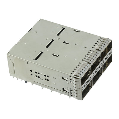 2227668-1 by TE Connectivity AMP Connectors - CONNECTOR ZQSFP+ RCP CAGE 2X3 228P RA