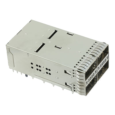 2227670-1 by TE Connectivity AMP Connectors - CONNECTOR ZQSFP+ RCP CAGE 2X2 152P RA