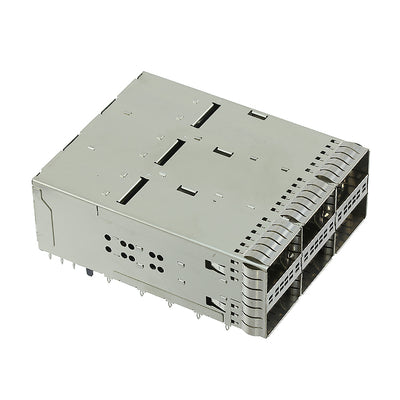 2227671-1 by TE Connectivity AMP Connectors - CONNECTOR ZQSFP+ RCP CAGE 2X3 228P RA