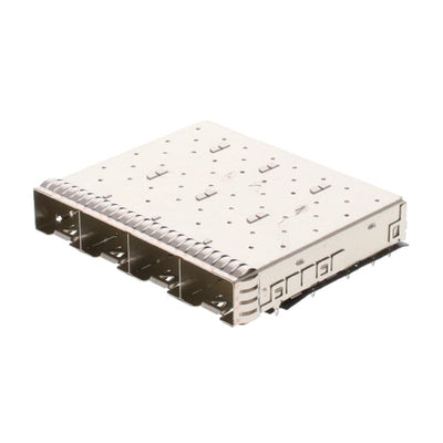 2198722-1 by TE Connectivity AMP Connectors - CONNECTOR ZSFP+ CAGE 1X4 PRESSFIT R/A