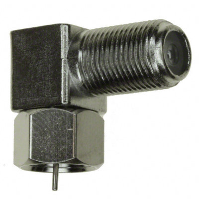 222F-90 by Amphenol RF - CONNECTOR ADAPT PLUG TO JACK F 75 OHM