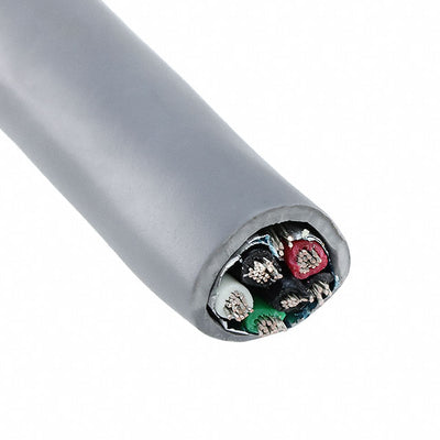 2243C SL005 by Alpha Wire - MULTI-PAIR 6CON 18AWG SLATE 100