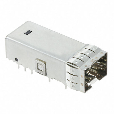 2246041-1 by TE Connectivity AMP Connectors - CONNECTOR MICR SFP+ RCP W/CAGE 22P RA