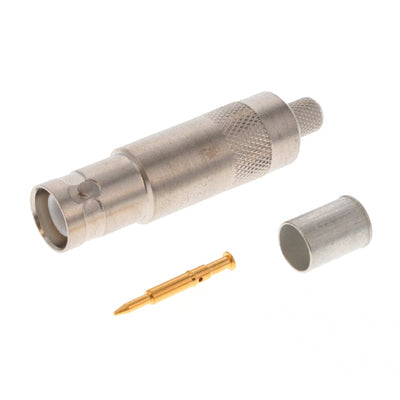 225087-5 by TE Connectivity AMP Connectors - CONNECTOR SHV JACK STR CRIMP