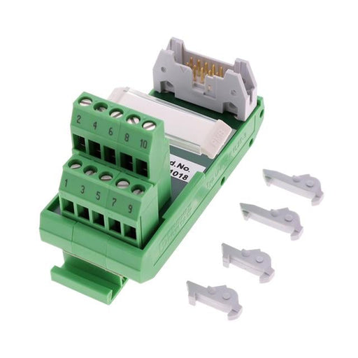 2281018 by Phoenix Contact - INTERFACE MOD HDR 10POS 12-24AWG
