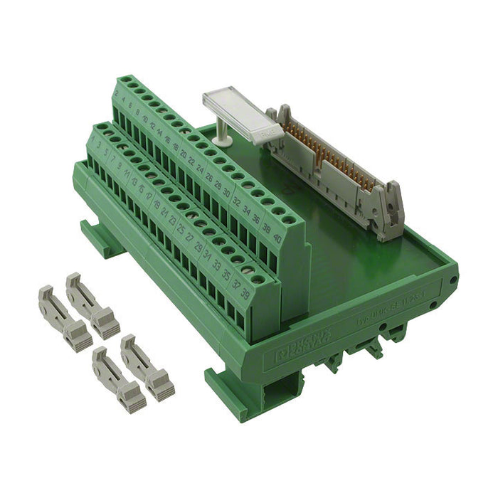 2281076 by Phoenix Contact - INTERFACE MOD HDR 40POS 12-24AWG