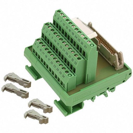 2281571 by Phoenix Contact - INTERFACE MOD HDR 34POS 12-24AWG