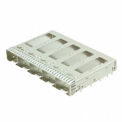 2284170-1 by TE Connectivity AMP Connectors - CONNECTOR SFP+ CAGE 1X5 PRESS-FIT R/A