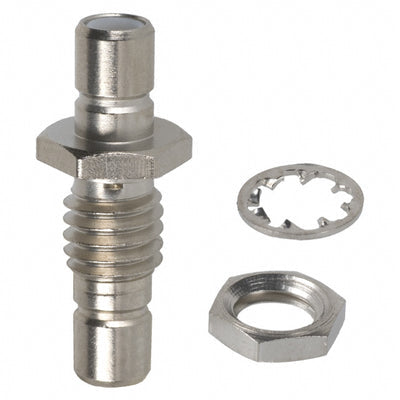 228553-1 by TE Connectivity AMP Connectors - CONNECTOR ADAPT JACK-JACK SMB 50 OHM