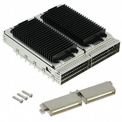 2287075-1 by TE Connectivity AMP Connectors - CONNECTOR CFP2 CAGE 1X2 W/HSINK R/A
