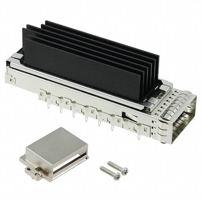 2288226-2 by TE Connectivity AMP Connectors - CONNECTOR CFP4 CAGE W/HSINK PRESS RA