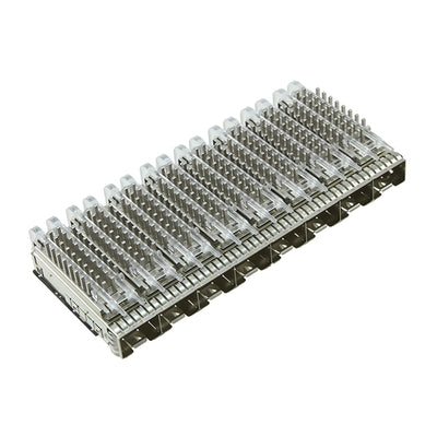 2294408-1 by TE Connectivity AMP Connectors - CONNECTOR ZSFP+ CAGE 1X8 W/HSINK R/A