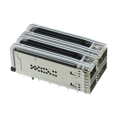 2299870-1 by TE Connectivity AMP Connectors - CONNECTOR ZQSFP+ RCP 2X2 HSNK 152P RA