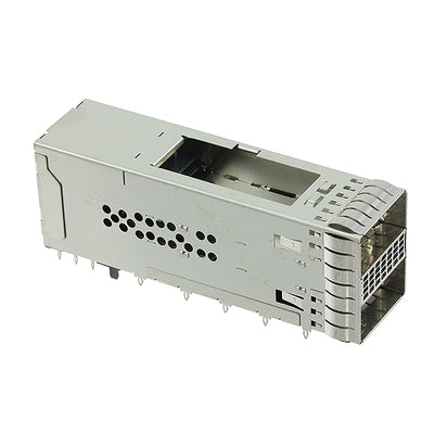 2299940-4 by TE Connectivity AMP Connectors - CONNECTOR ZQSFP+ RCPT CAGE 2X1 76P RA