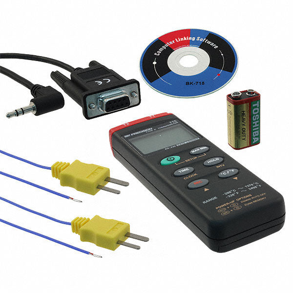 715 by B&K Precision - DATA LOGGING TEMP METER DL IN