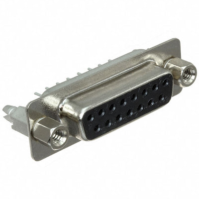 2301840-1 by TE Connectivity AMP Connectors - CONNECTOR D-SUB RCPT 15POS VERT SLDR