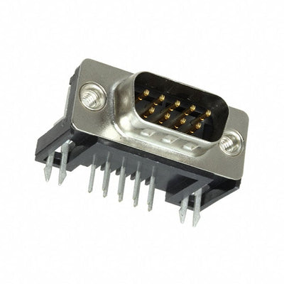 2301843-1 by TE Connectivity AMP Connectors - CONNECTOR D-SUB PLUG 9POS R/A SLDR