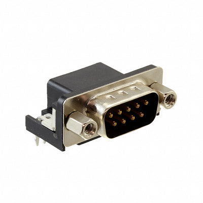 2301843-2 by TE Connectivity AMP Connectors - CONNECTOR D-SUB PLUG 9POS R/A SLDR