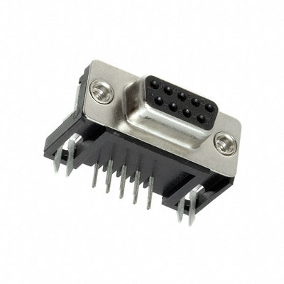 2301844-1 by TE Connectivity AMP Connectors - CONNECTOR D-SUB RCPT 9POS R/A SLDR