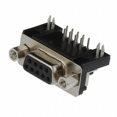 2301844-2 by TE Connectivity AMP Connectors - CONNECTOR D-SUB RCPT 9POS R/A SLDR