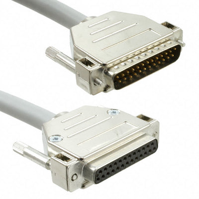 2302146 by Phoenix Contact - CABLE ASSY DB25 SHLDED GRAY 1.5M