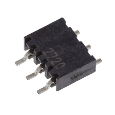2307727-3 by TE Connectivity AMP Connectors - 3P,2MM,B-B,REC,SRHZ,SMD,0.76AU