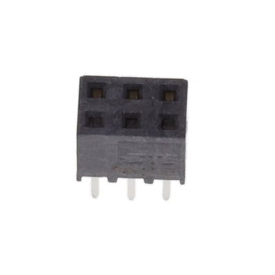 2314820-6 by TE Connectivity AMP Connectors - 6P,2MM,B-B,REC,DRVT,2.7,0.1AU,TB