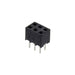 2314822-6 by TE Connectivity AMP Connectors - 6P,2MM,B-B,REC,DRVT,2.7,0.76AU,T
