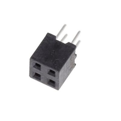 2314826-4 by TE Connectivity AMP Connectors - 4P,2MM,BB,REC,DRVT,2.7,0.76AU,TU