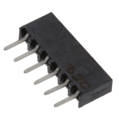 2314876-6 by TE Connectivity AMP Connectors - 6P,2MM,B-B,REC,SRVT,2.7,0.1AU,TB