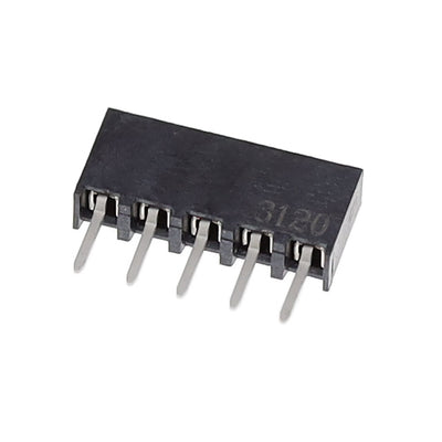2314877-5 by TE Connectivity AMP Connectors - 5P,2MM,B-B,REC,SRVT,2.7,0.38AU,T